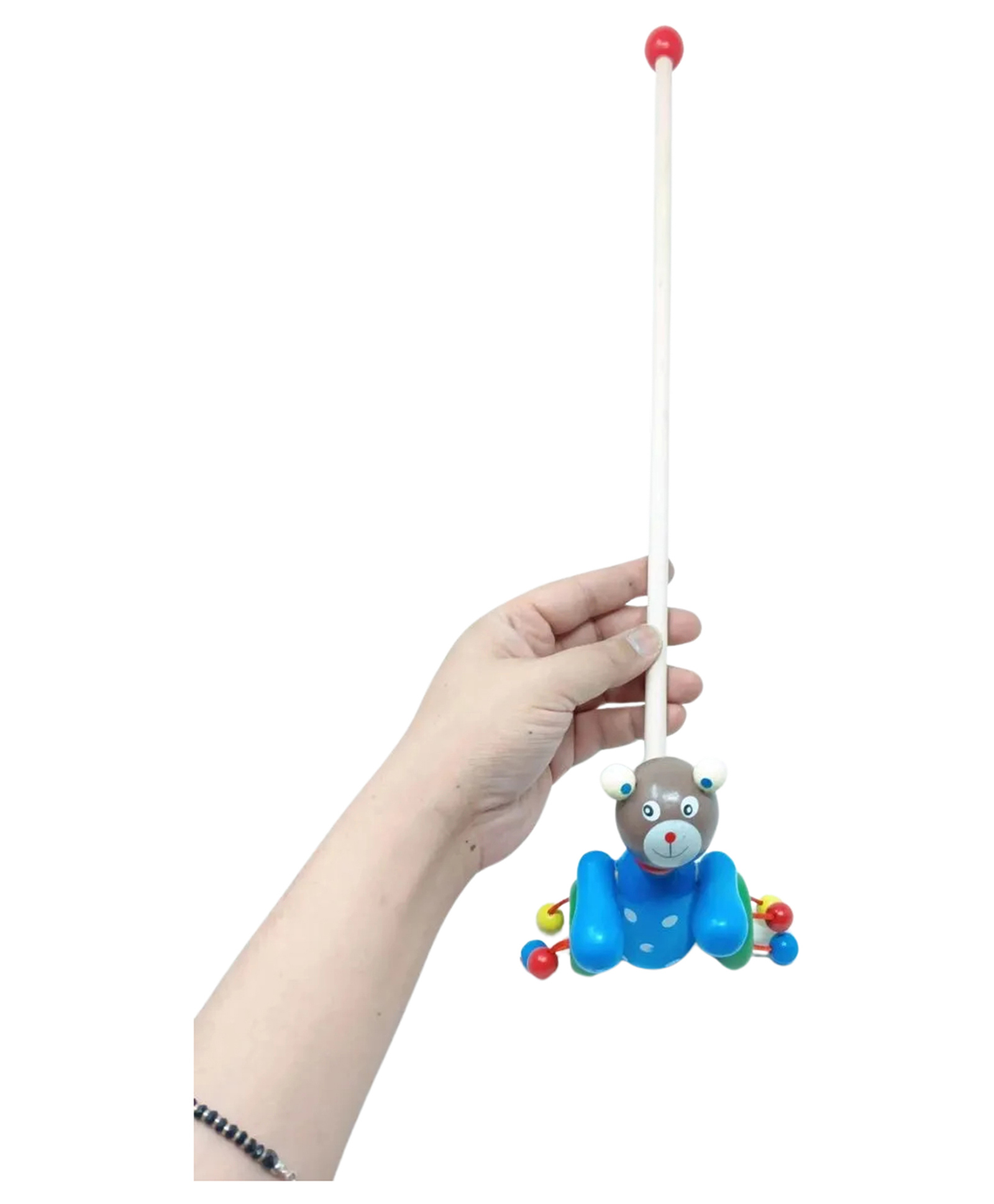 A&A Kreative Box Wooden Stick Walker (Assorted Designs & Colours)-image-35