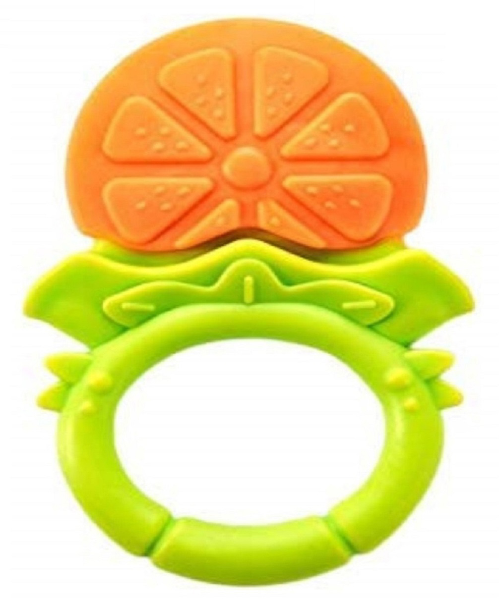 Sparkle Joy Non Toxic Food Grade Silicone Strawberry Baby Teether - Orange-picture-11