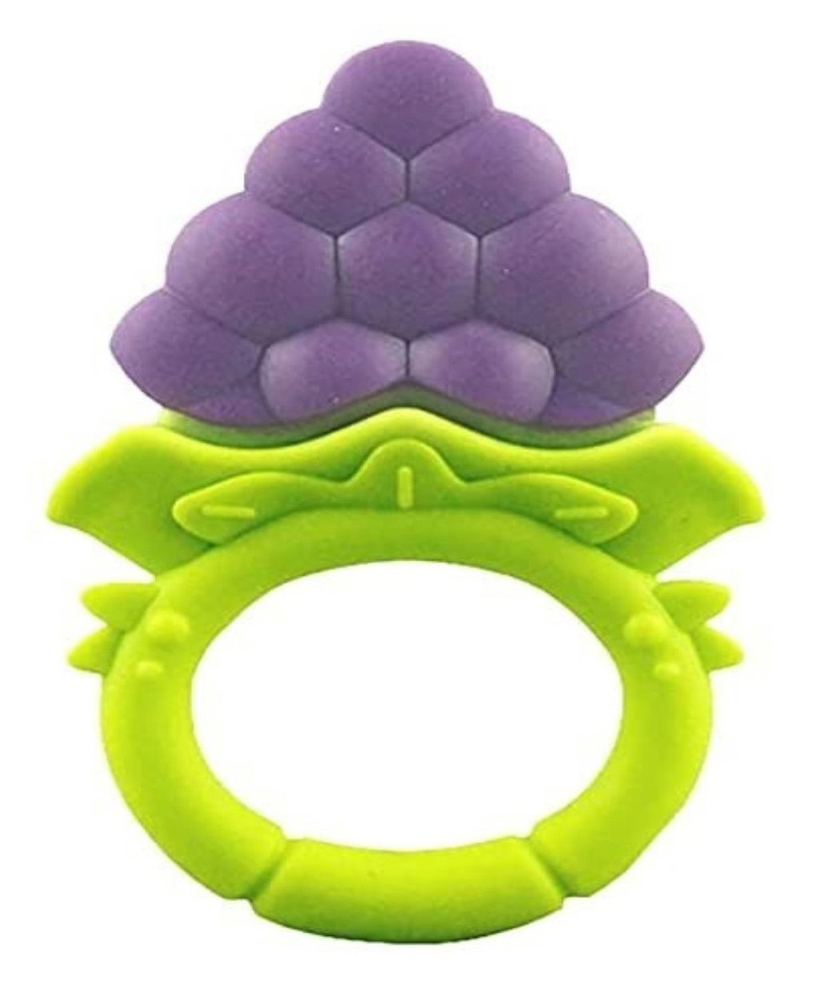 Sparkle Joy Non Toxic Food Grade Silicone Strawberry Baby Teether - Blue-image-31