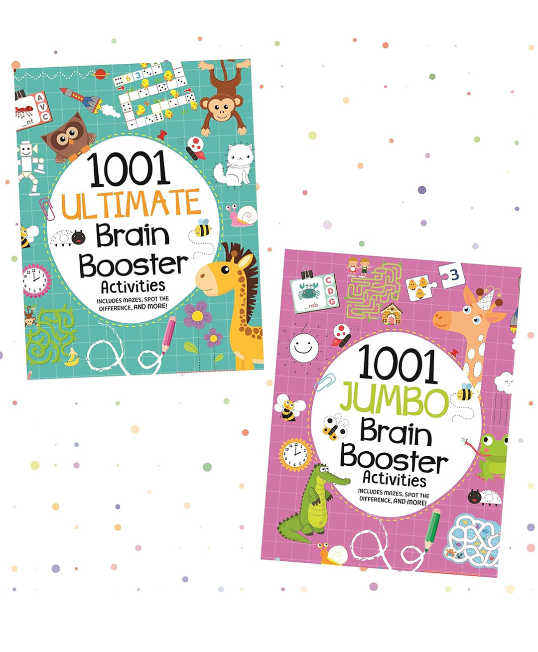 1001 Jumbo & Ultimate Brain Booster Activities for Kids |Enhance the Child Mind with Cognitive Excellence with Interactive Activity Book-image-26