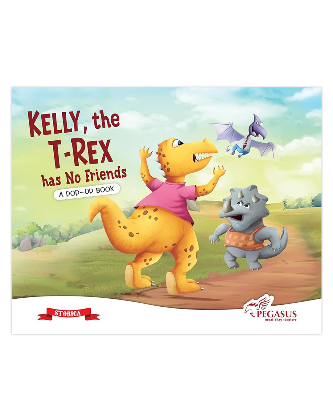 Dino Pop-up Stories - Kelly, The T-rex Has No Friends-image-36