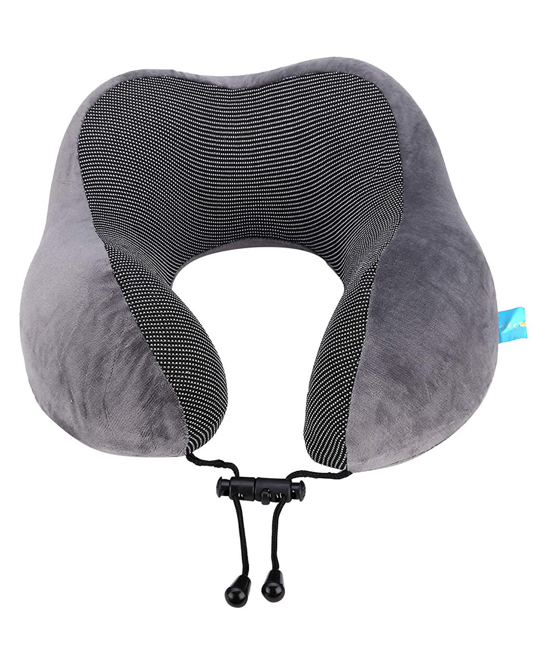 The Quirk Box Memory Foam Travel Neck Pillow Grey-picture-22
