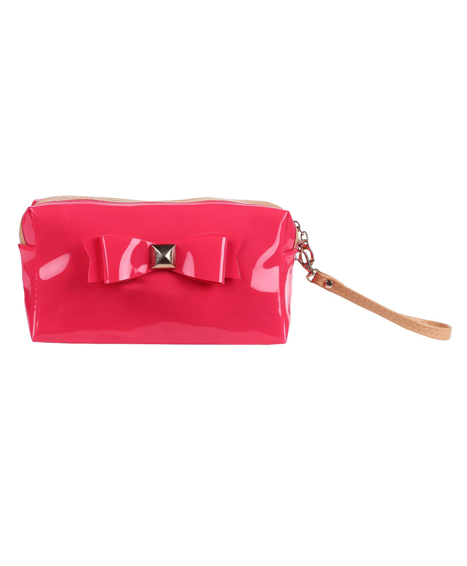 The Quirk Box Cosmetic Travel Pouch Pink-image-33