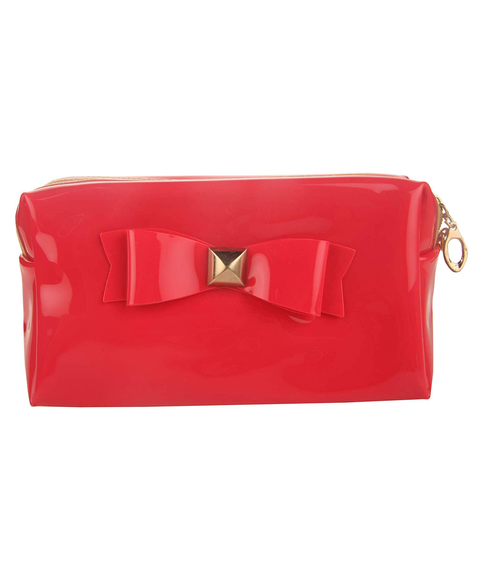 The Quirk Box Cosmetic Travel Pouch Red-picture-11