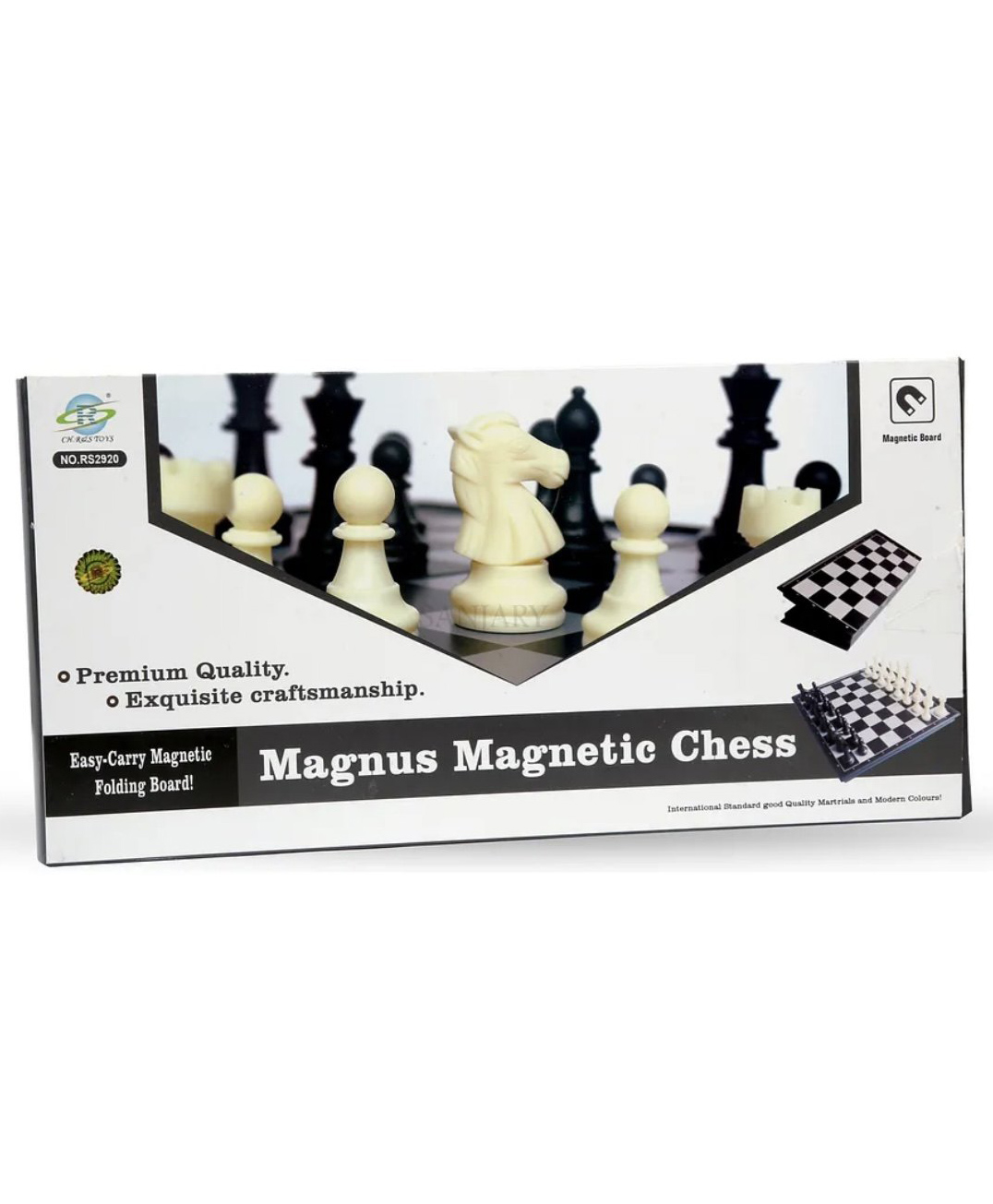 ARCADE TOYS Magnetic Folding Chess Board Set - Multicolor-image-38