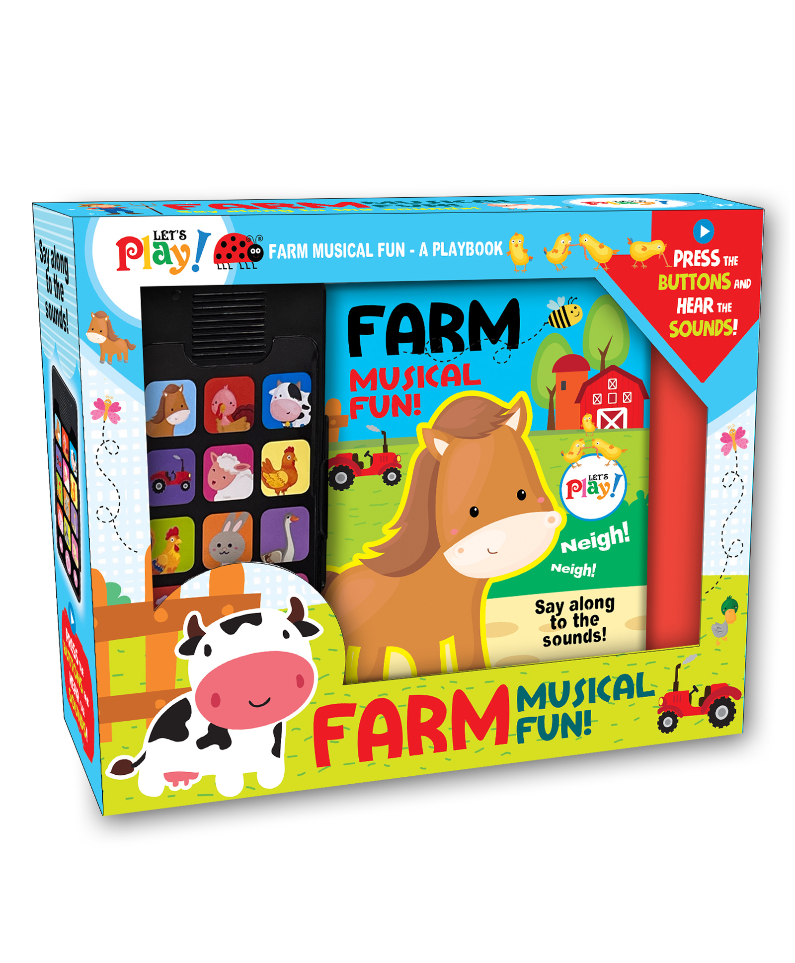 hellofriend books Hello Friend Books Musical Fun Box: Farm - Sound Board Book with Mobile Sound Gadget-picture-13