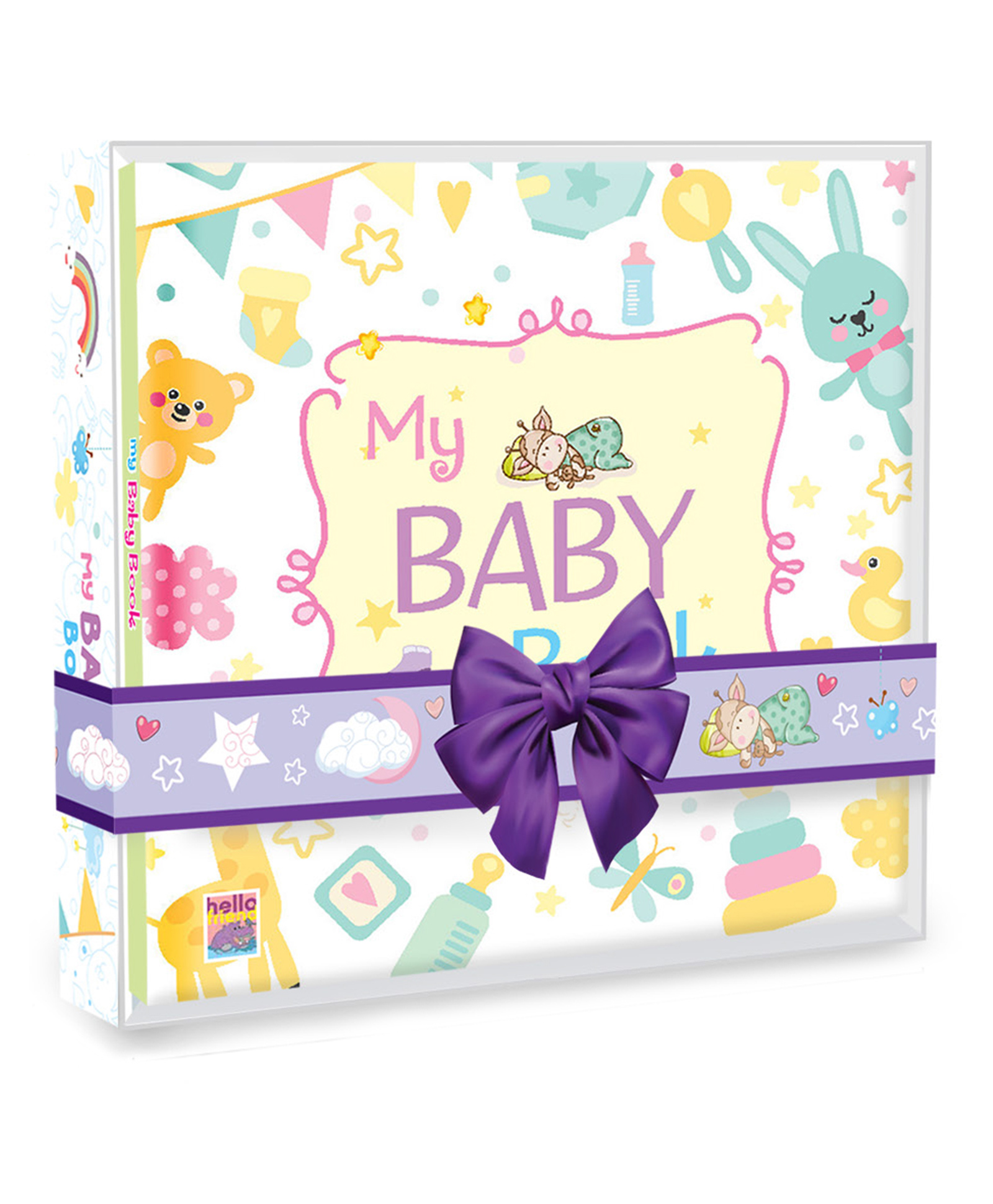 hellofriend books Hello Friend Books My Baby Book Gift Set: Record Precious Memories and Milestones of Your Little One (Boy/Girl) - A Thoughtful Gift for Baby Showers and Expectant Parents-picture-12
