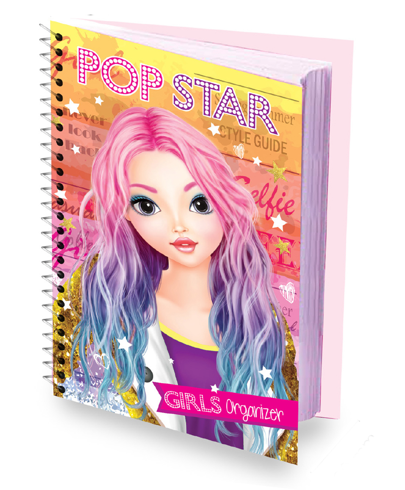 hellofriend books Hello Friend Books Pop Star Girls Organiser: Dairy with Sticker Sheets to Store Your Secrets and Make To Do Lists-picture-14