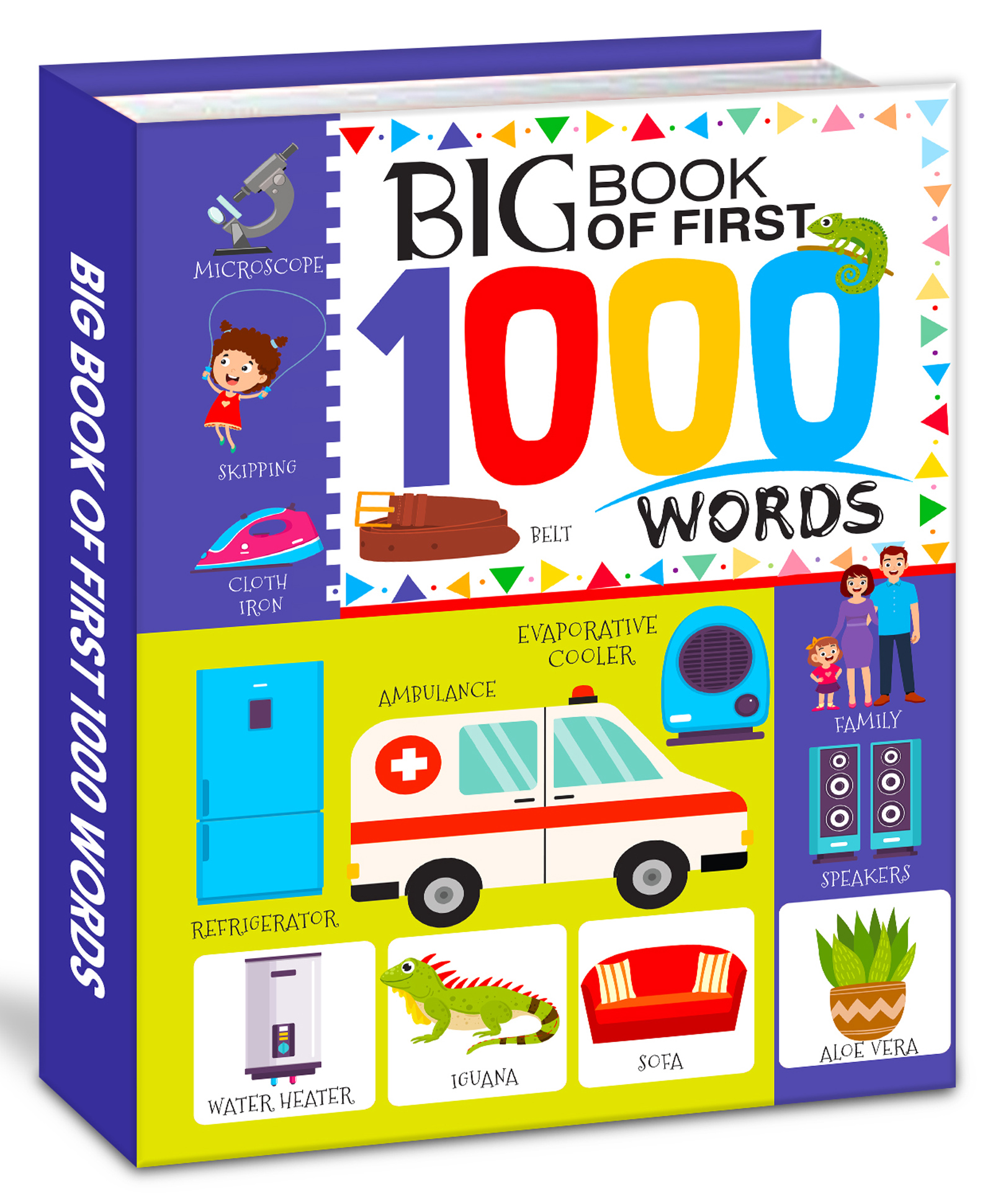 Big Book of First 1000 Words: Illustrated Picture Book for Kids to Learn First 1000 Words-image-17