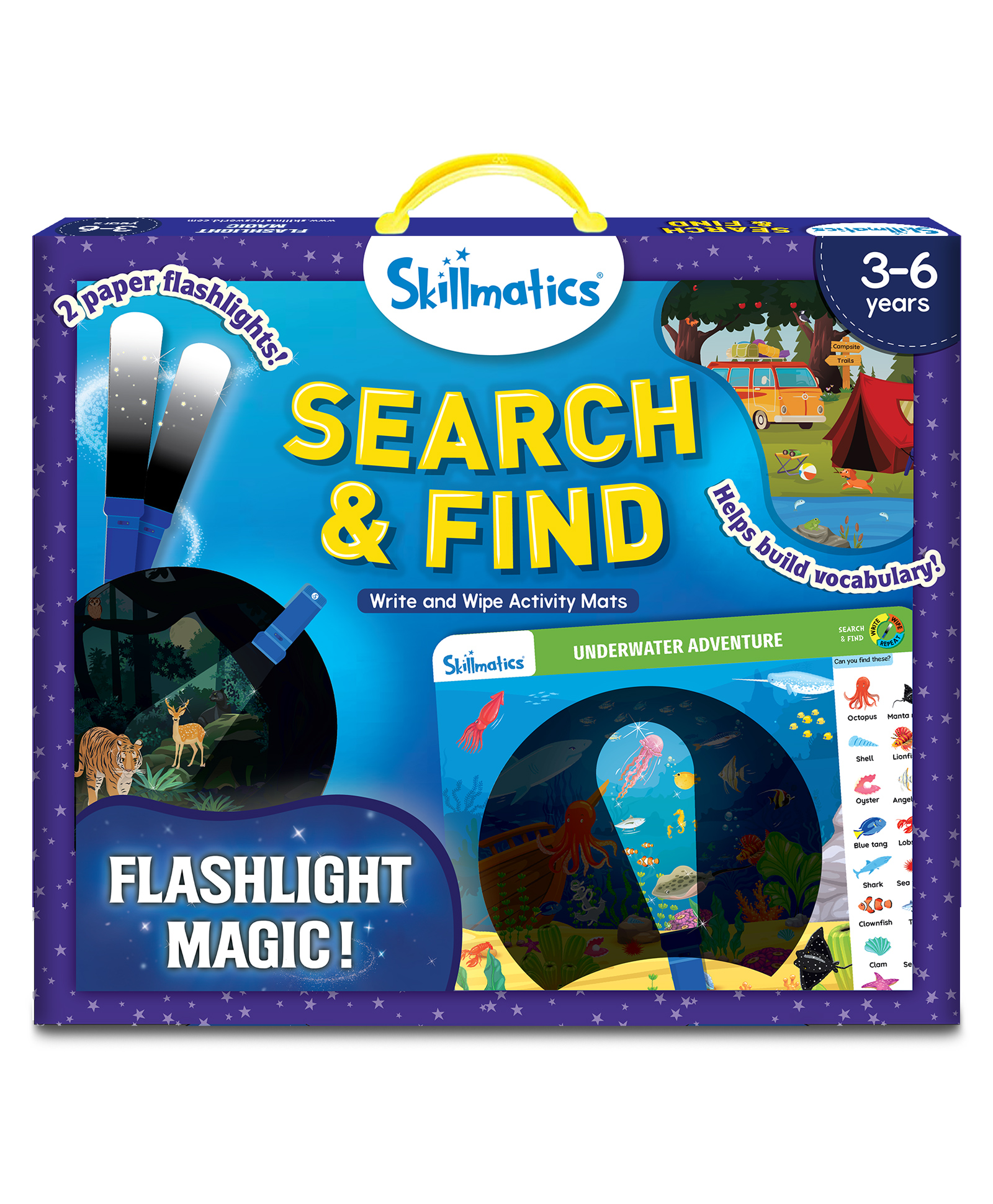 Skillmatics Preschool Learning Activity - Search and Find Flashlight Magic, Educational Game for Kids, Toddlers Who Love Toys, Art & Craft Activities, Gifts for Girls and Boys Ages 3 to 6-picture-17