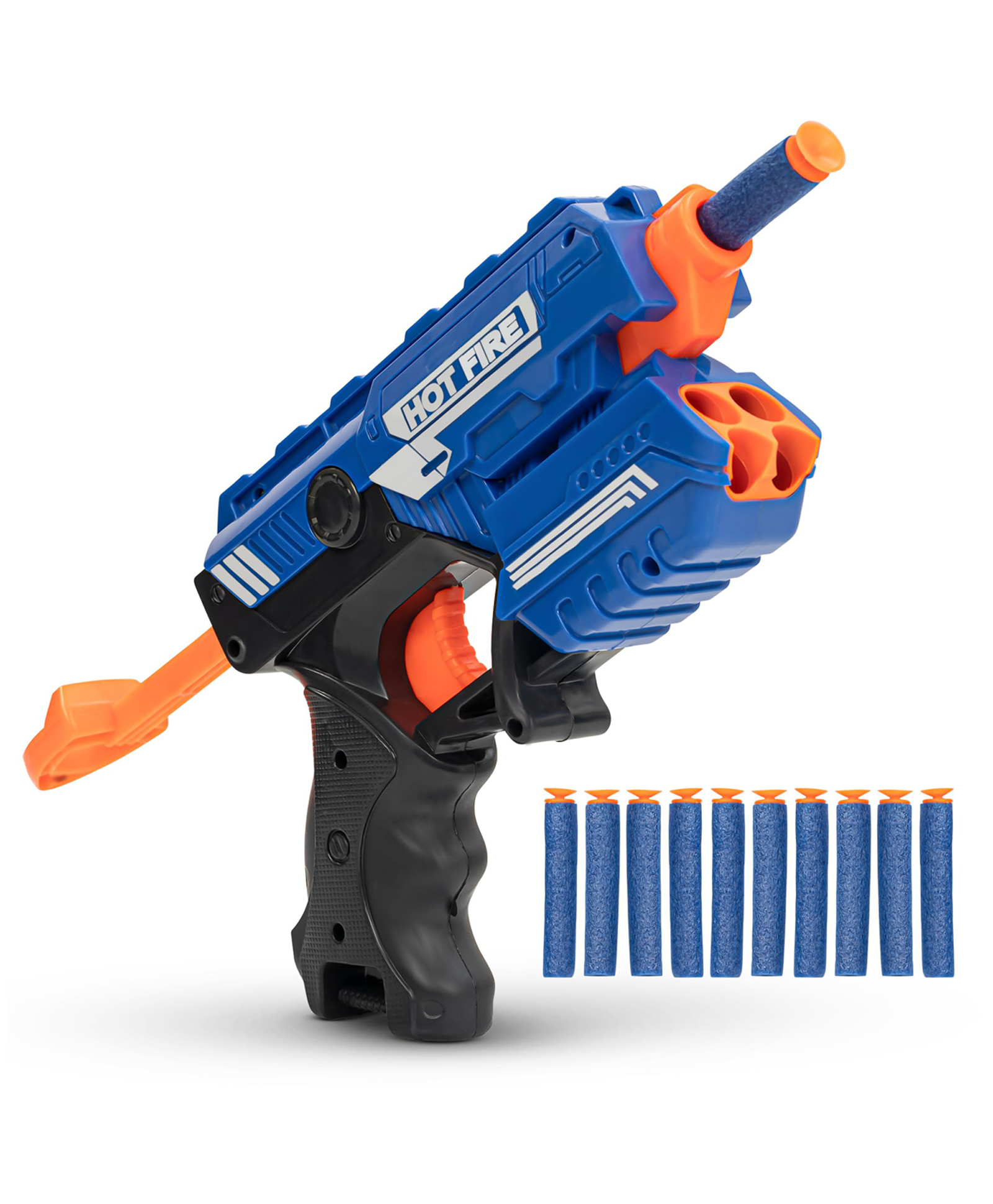 Funbee Musical Gun Toys for Kids, Toy Gun with Moving Gears, Music & Led Light |Battle Fight Game Toys for Kids | Fun Target Shooting Gun (Foam Gun)-image-49