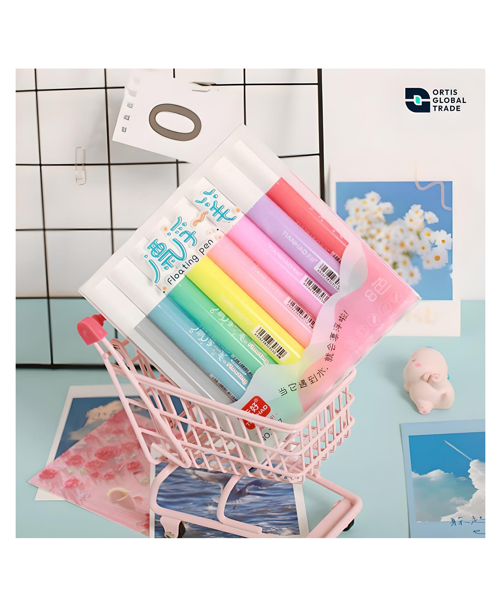 Ortis Washable Marker Color Pens Multicolor (pack of 8)-image-23