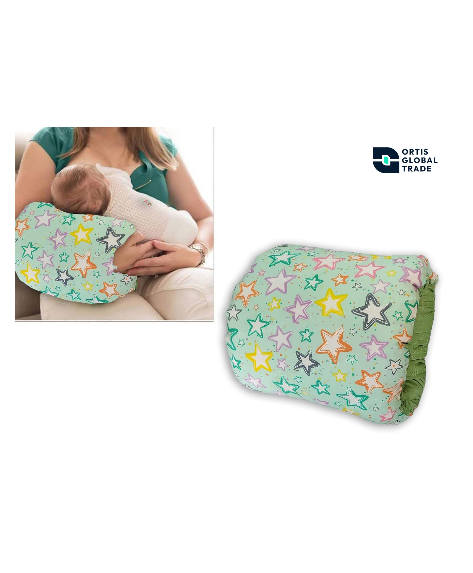 Ortis Cradle Arm Breastfeeding and Bottle Feeding Head Support Pillow-picture-18