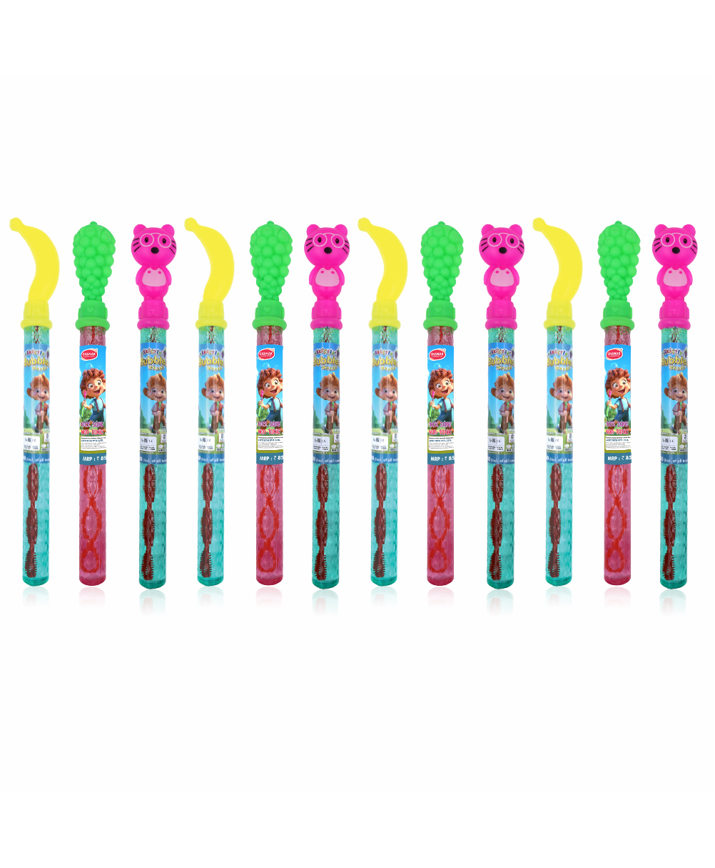 Aditi Toys Character Bubble Wands, Pack of 12 Bubble Sticks for Kids Above 3 Years, Magical Bubble Wand Toy for Kids, Bubble Sticks for Endless Joy & Fun Bubble Solution (Pack of 12)-image-25