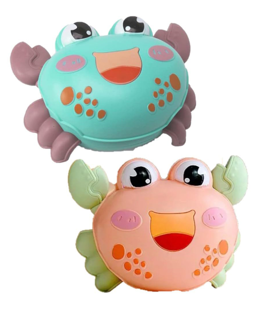 AKN TOYS Inertial Animal Press Crawling Crab Cartoon Press Animal Display Box Children's Toys Pretend Play & Preschool Toy PACK OF 4(COLOR MAY VARY)-image-21