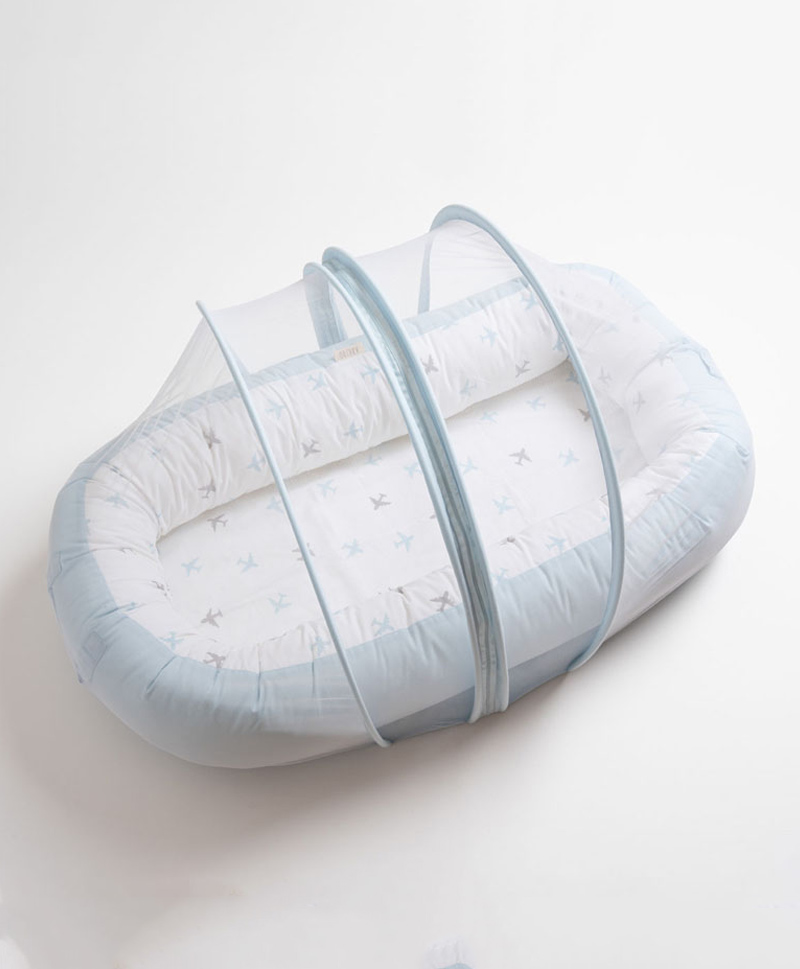 Aariro Organic Cotton Cozy nest Dream Big With Mosquito Net (0-8 Months)
