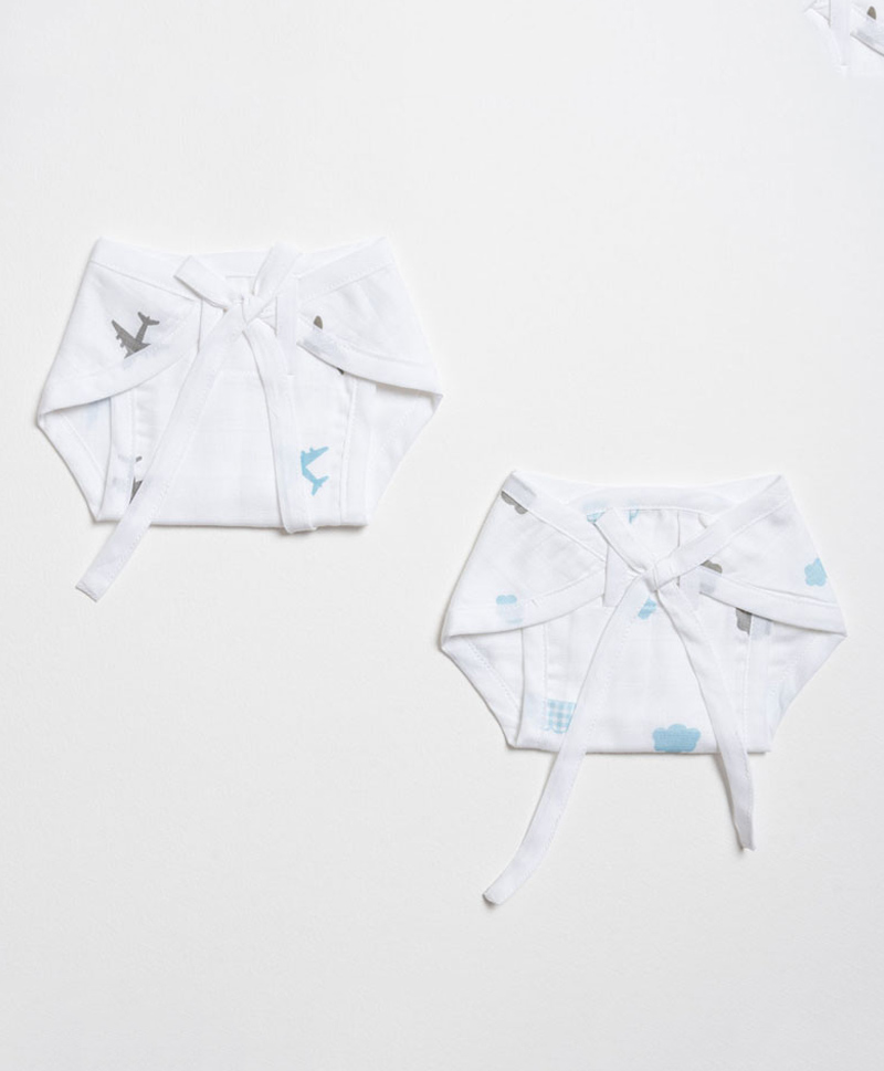 Aariro Organic Cotton Nappy Dream big  Set of 2-image-4