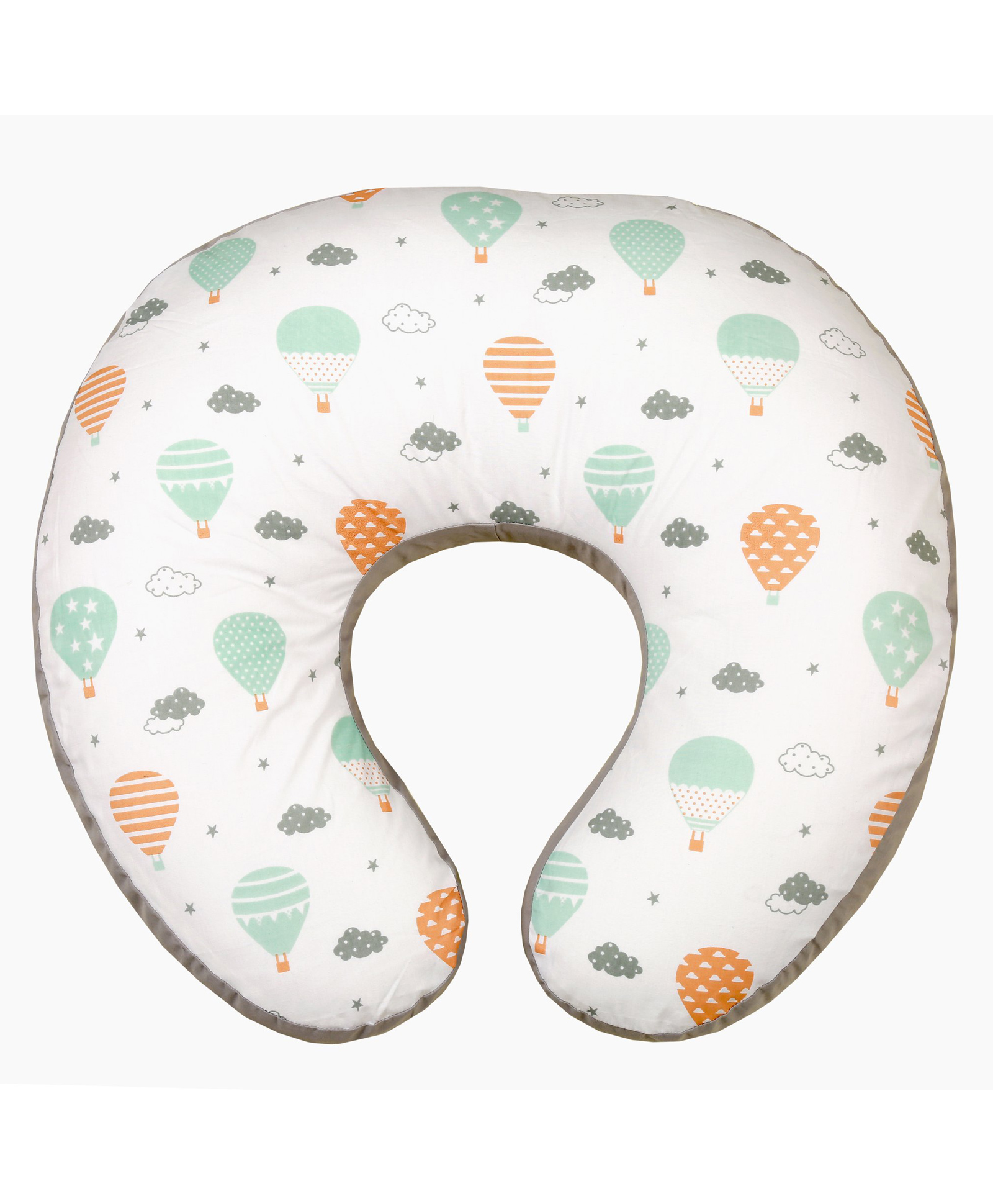 Aariro Organic Cotton Nursing Pillow Cover Hot air balloon-picture-32
