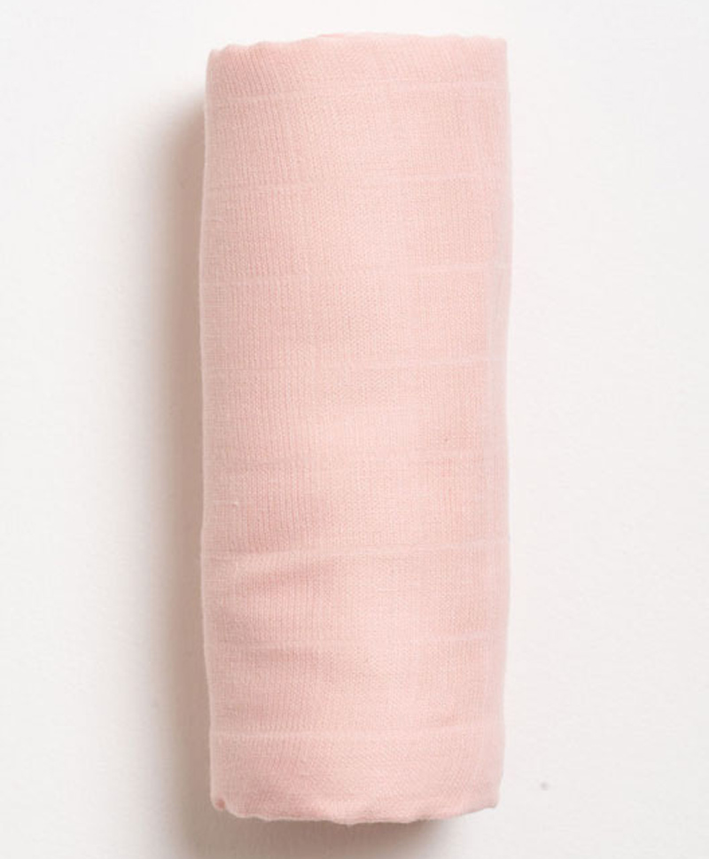 Aariro Organic Cotton Swaddle - Pink-image-1