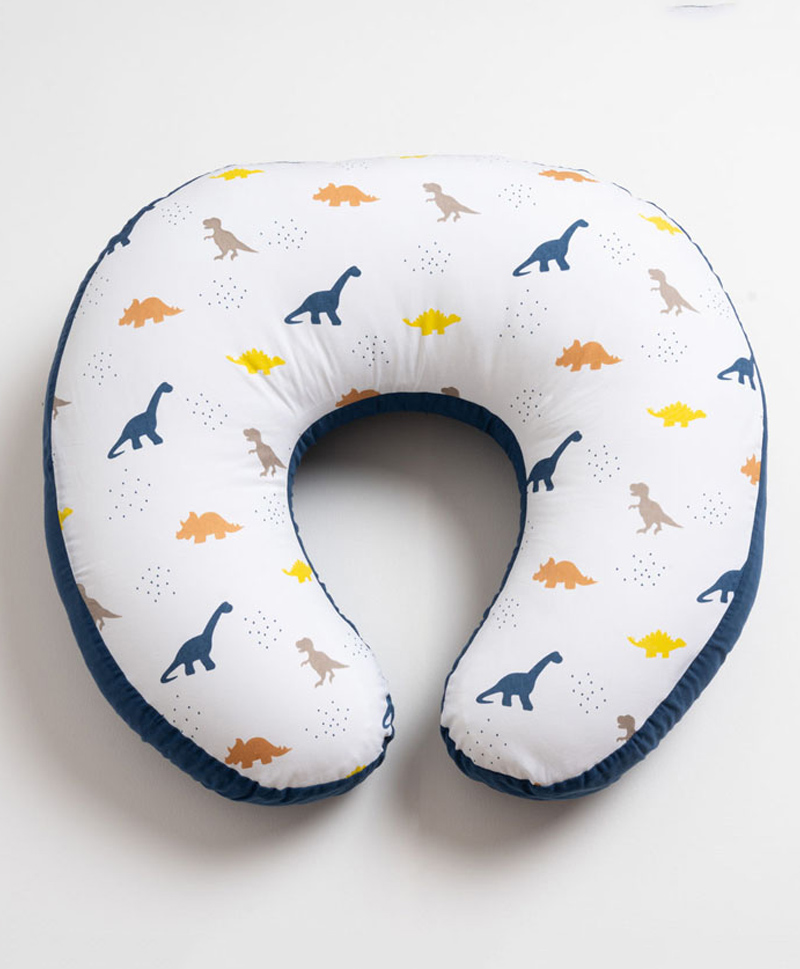 Aariro Organic Cotton Nursing Pillow Little Dino-image-10