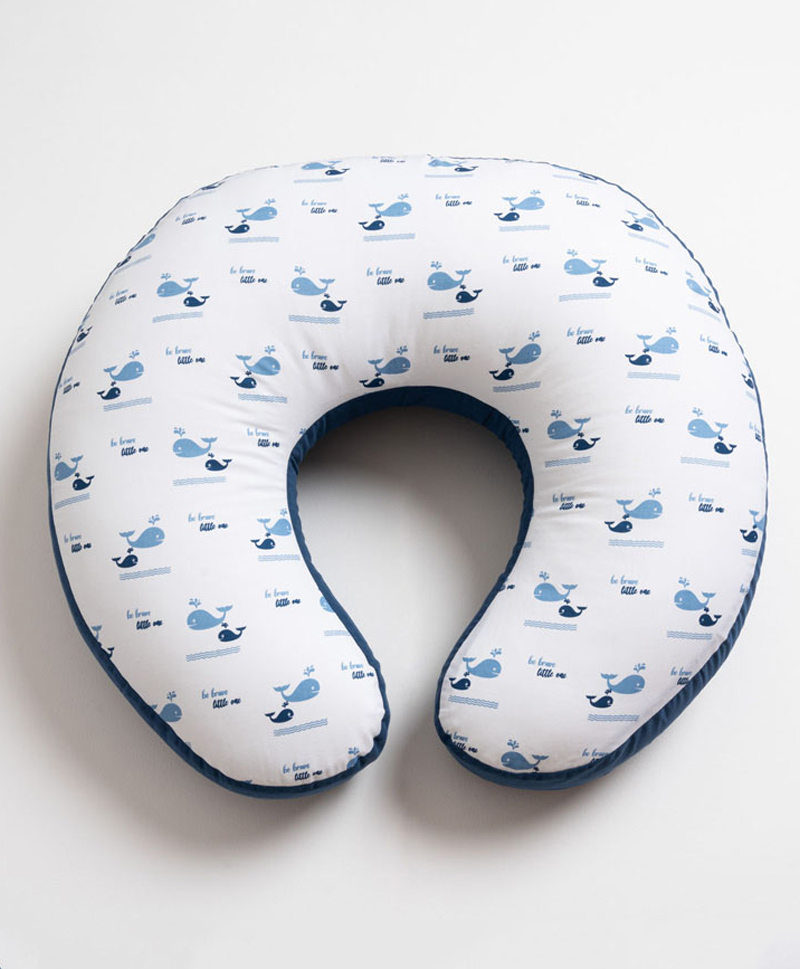 Aariro Organic Cotton Nursing Pillow Nautical-picture-36