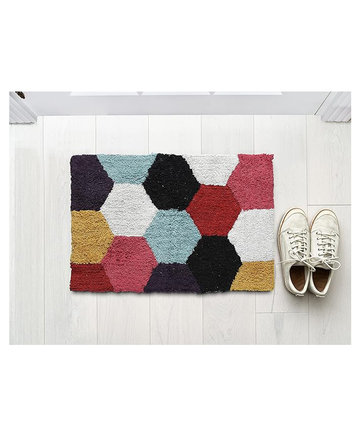 AAZEEM  Premium Cotton Door Mat Home Entrance (Multicolor)-picture-20