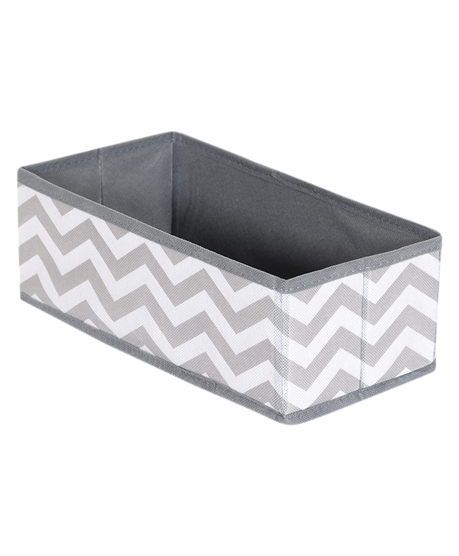 House of Quirk Storage Box Set of 6 Closet Dresser Drawer Organizer Cube Basket Bins Containers Divider with Drawers for Underwear, Bras, Socks, Ties, Scarves, Grey-image-24