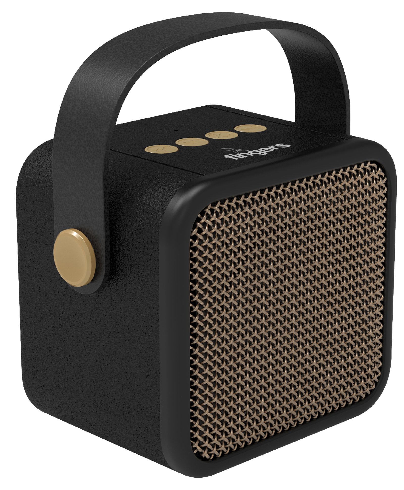 FINGERS SoundKing Portable Speaker with magnificent sound & bold bass (Bluetooth | FM Radio | MicroSD | USB | AUX, 12-hour Playtime, Free Carry Strap, Built-in Mic) - Rich Black-image-22