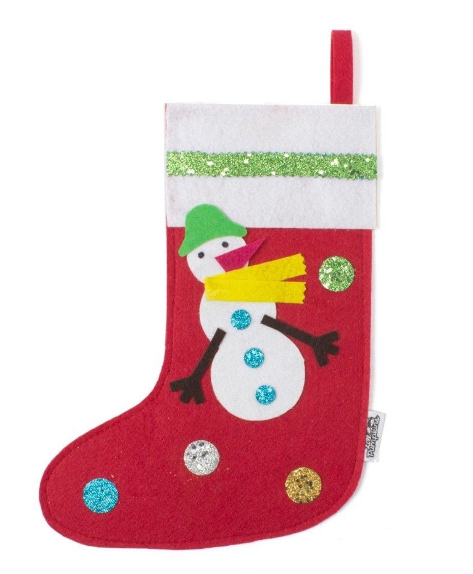 Li'll Pumpkins Snowman Socks - Red