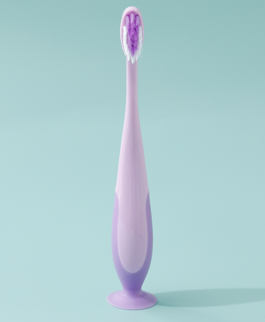 fab n funky Manual Toothbrush with Suction Base - Purple-picture-11