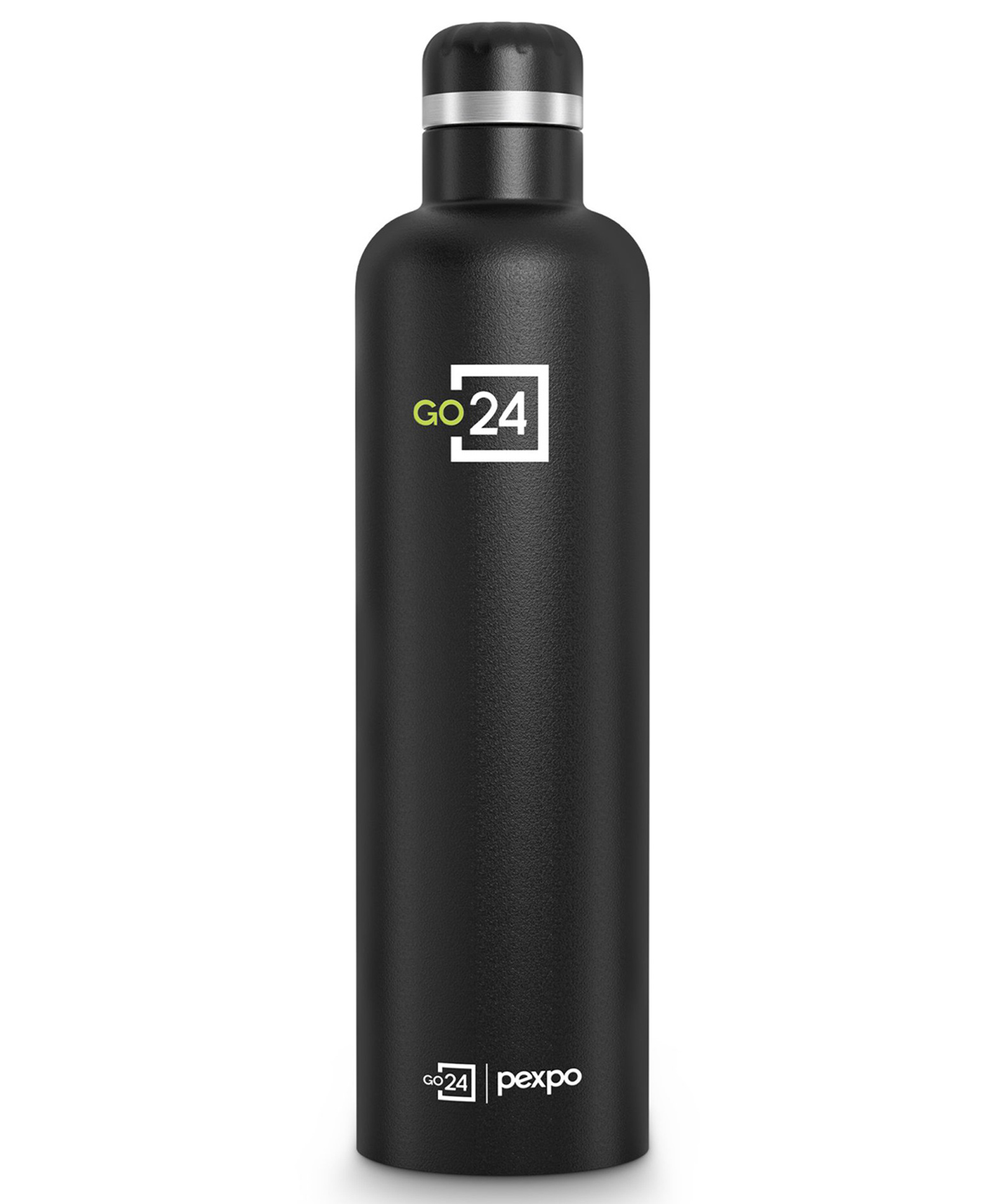 Pexpo Stainless Steel Hot and Cold Vacuum Insulated ISI Certified Flask,1000 ml, Knight Black, Set of 1, Oreo | Double Wall Flask | BPA Free | Office | School | Home | Hiking | Gym-image-16