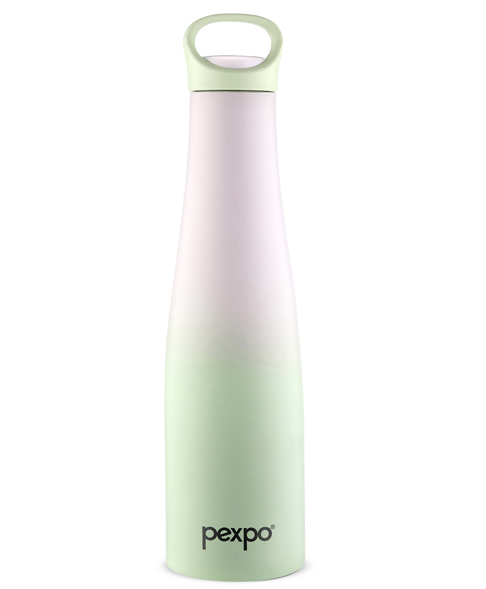 Pexpo Morocco 24 Hrs Hot & Cold Flask | Stainless Steel Water Bottle - 620ml | Purple-Green Ombre Shade | Thermoflask | Office Bottle | Workout | Travelling | Home | Adults & Kids-image-10