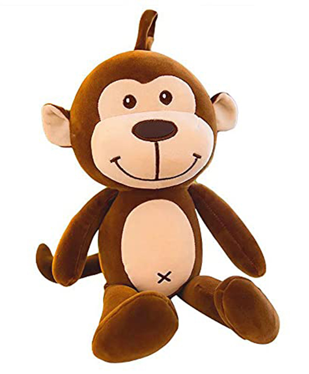 DearJoy Monkey with Antenna Soft Toy Brown - Height 30 cm-image-19