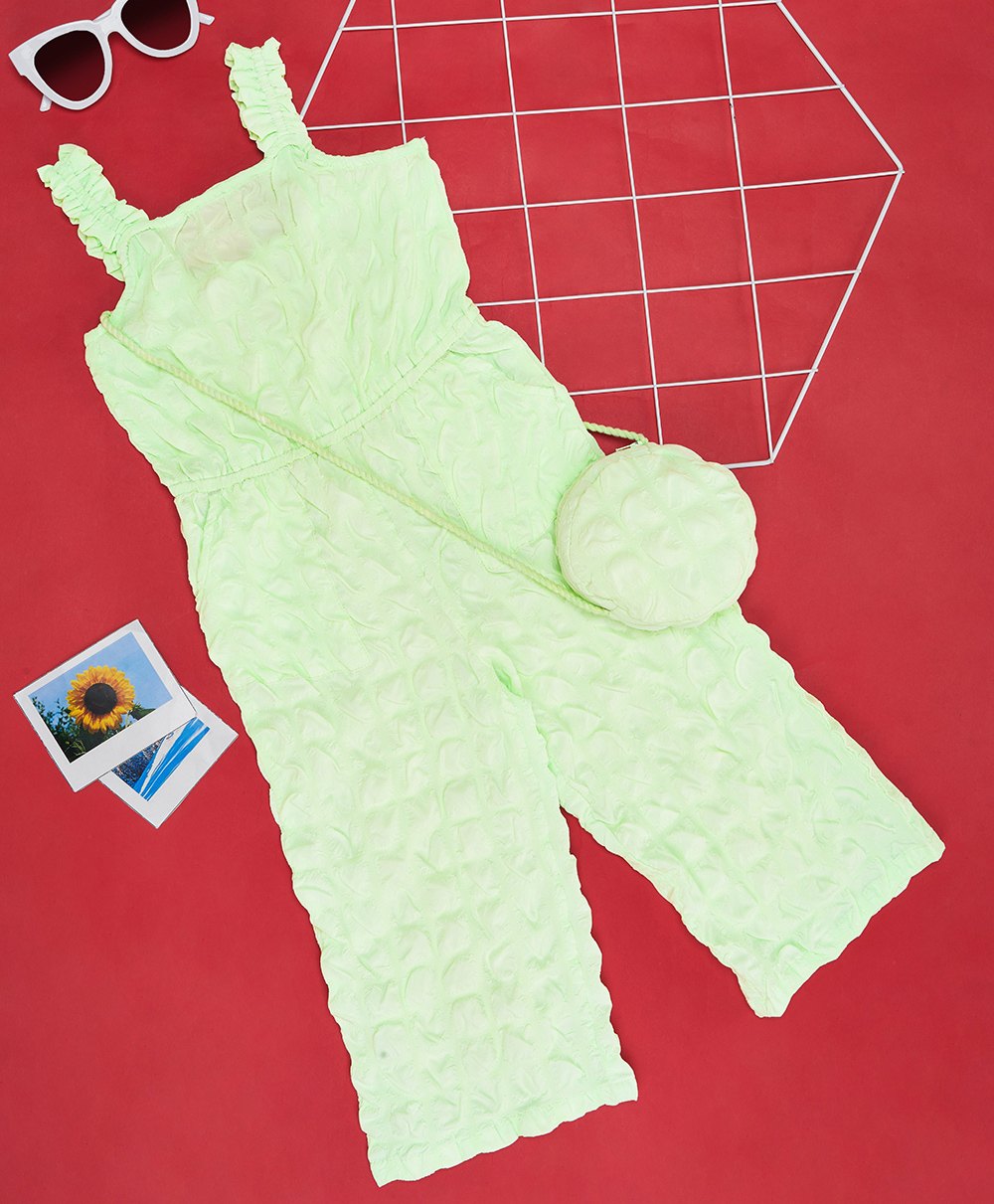 Pantaloons Junior - Jumpsuits - 4-5Y - Paradise Green - (4 - 5 Years)-image-28