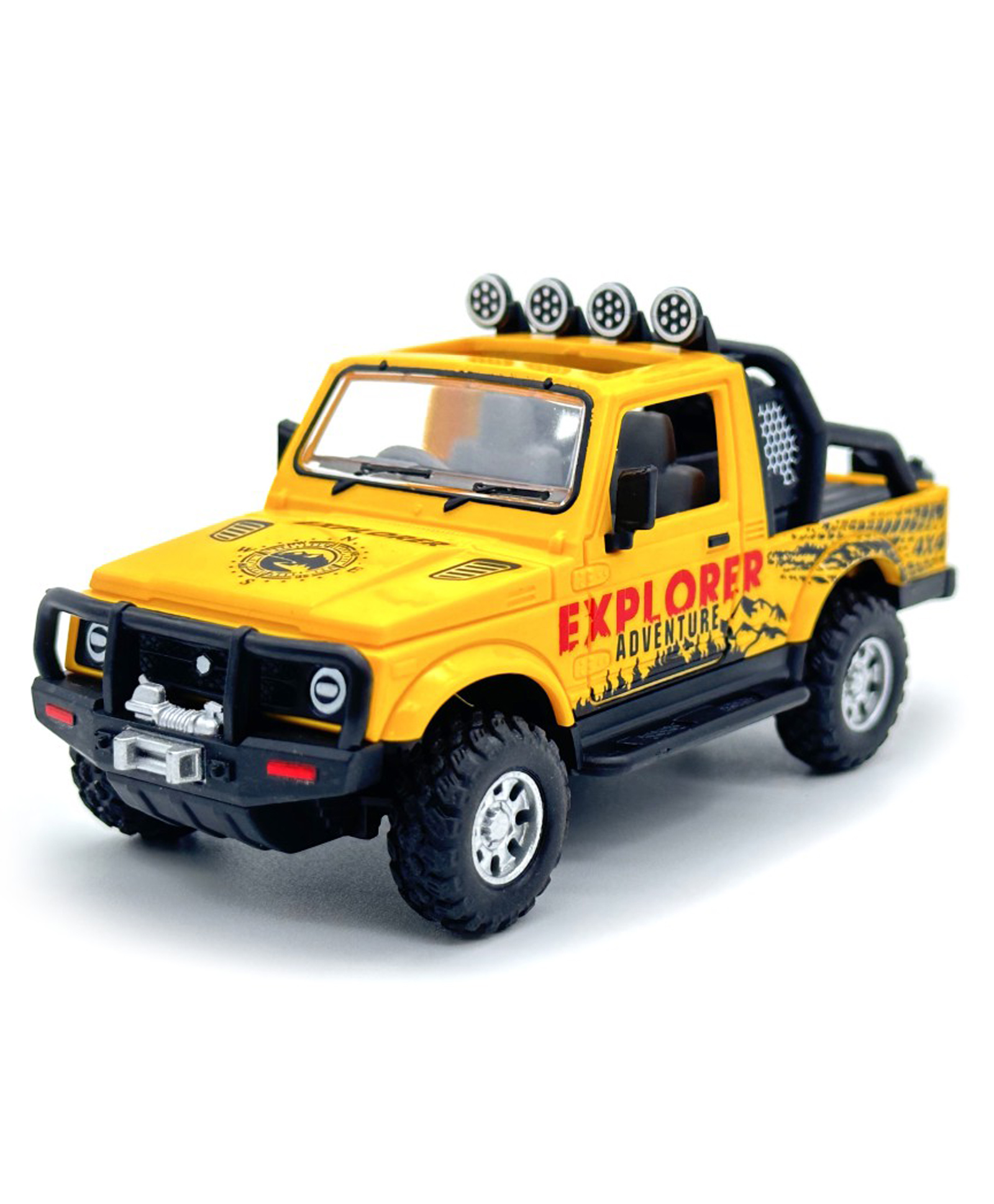 Centy Explorer Adventure Car Pull Back  - Yellow-picture-12