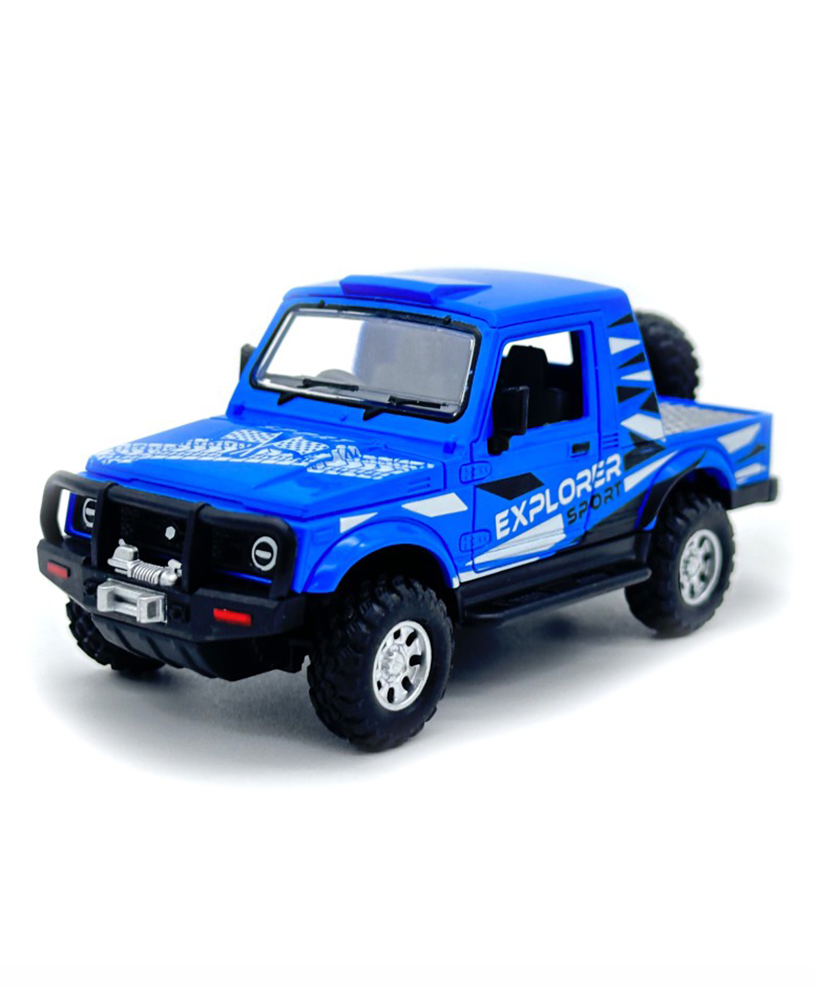 Centy Explorer Adventure Car Pull Back Toy - Blue-picture-8