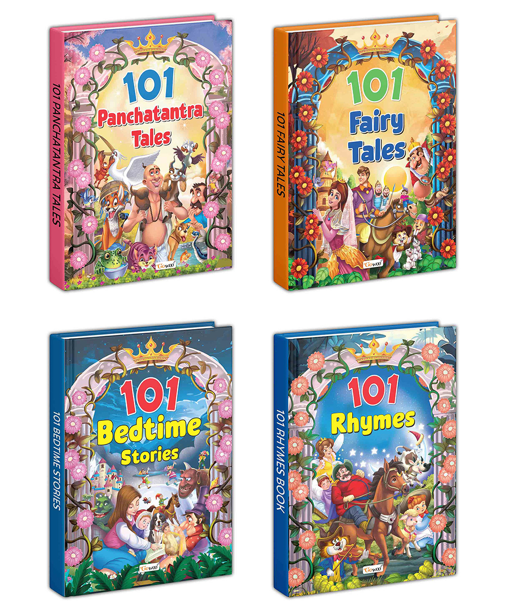 101 Panchatantra Tales, Fairy Tales, Bedtime Stories and Rhymes Book for kids  (Hardbound) : Kids learning story book, Bedtime stories for children, Fun rhymes book for children, Educational learning book.-image-5