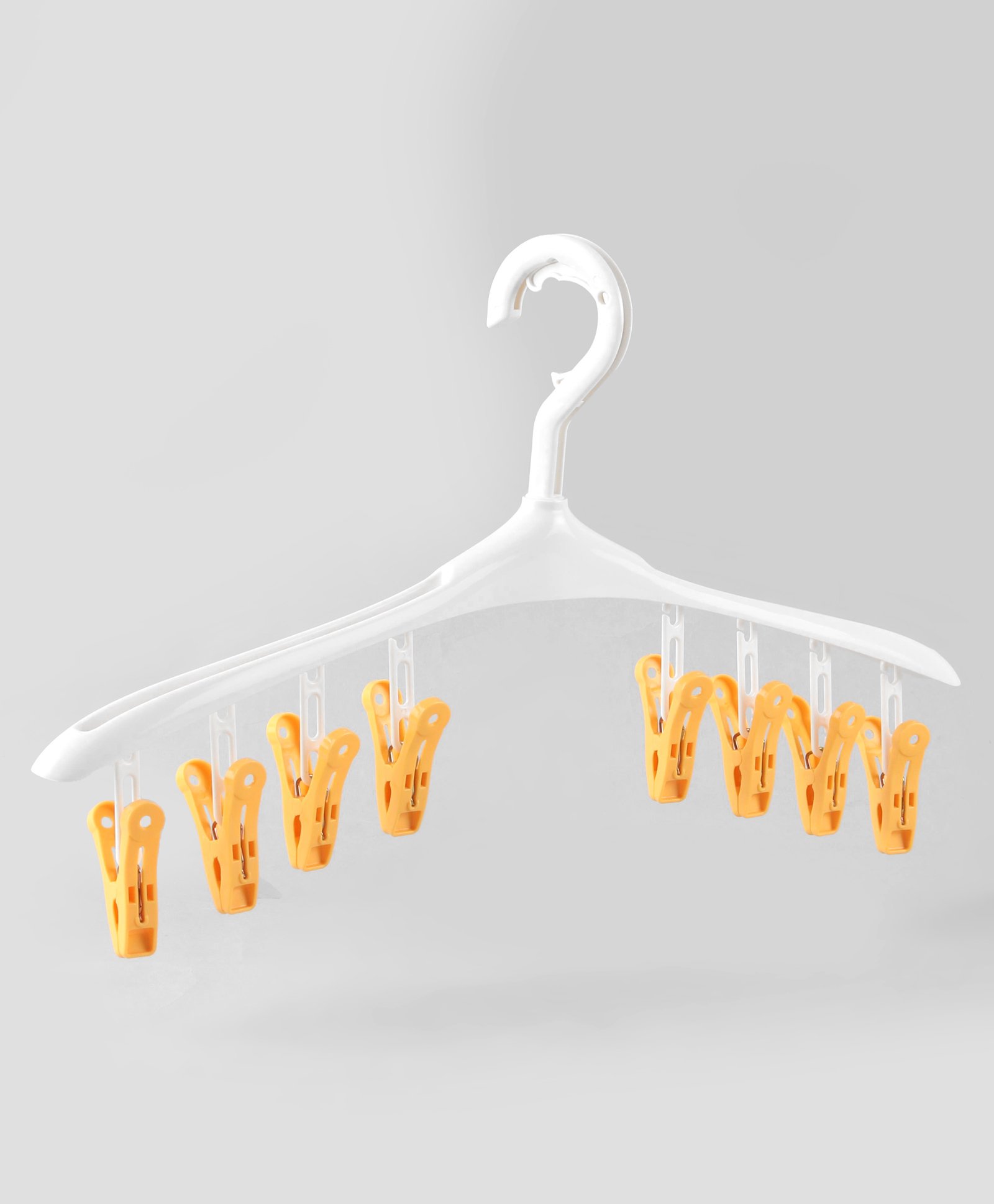 Hanger With 8 Clips -Yellow-image-48