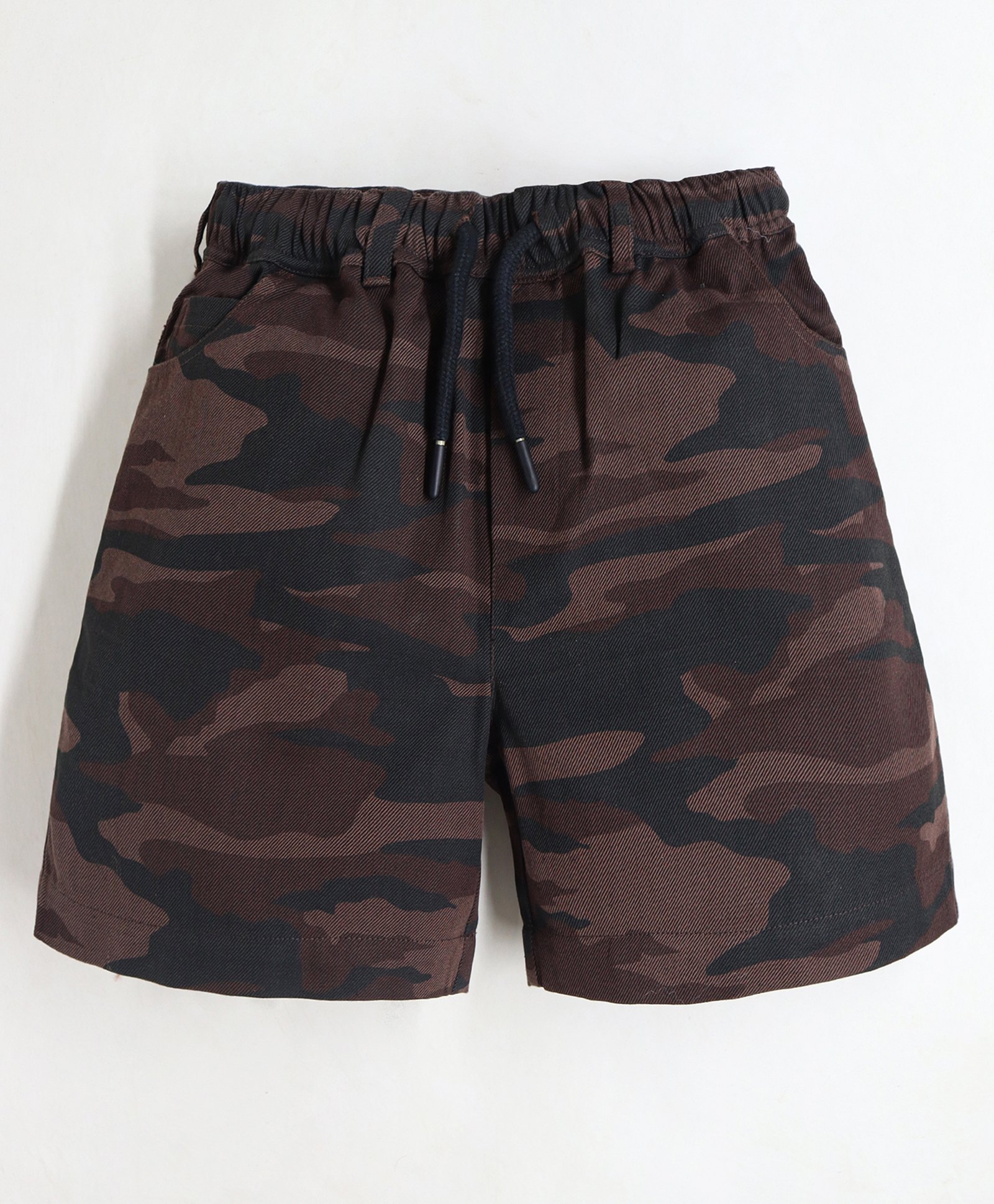 Cherry Crumble By Nitt Hyman Camouflage Printed Shorts -Multi Colour-picture-28