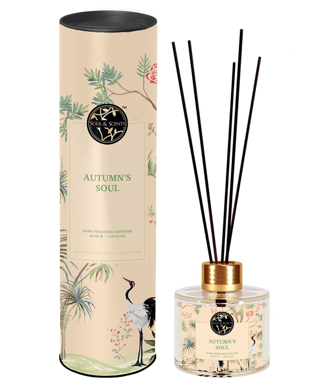 Soul & Scents Autumn's Soul 50 ml Reed Diffuser Set-image-44