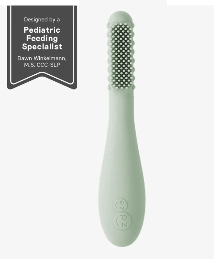 ezpz  Baby -led Toothbrush Sage 3 months+-picture-29
