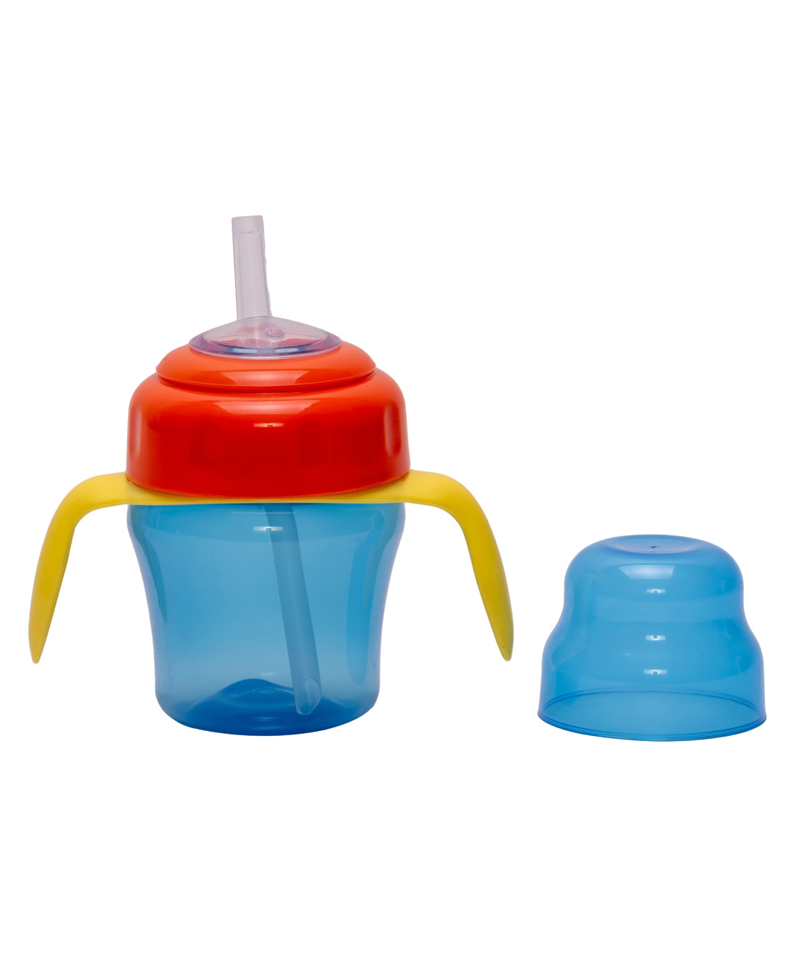 Adore Basics Upsilon Straw Sipper with Twin Handle and Dust Free Cap- 150ml-image-1