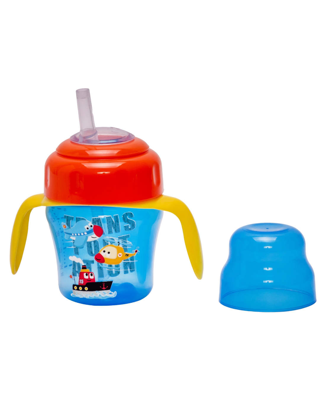Adore Upsilon Straw Sipper with Twin Handle 150 ml- Transporter-image-41