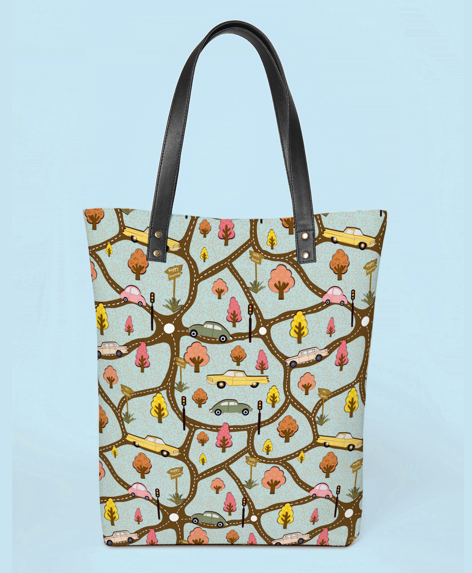 Kalankit Large Tote Bags For Women | Stylish Tote Bag For Everyday Use | Vegan Leather Spacious Tote Bags | Green-image-1