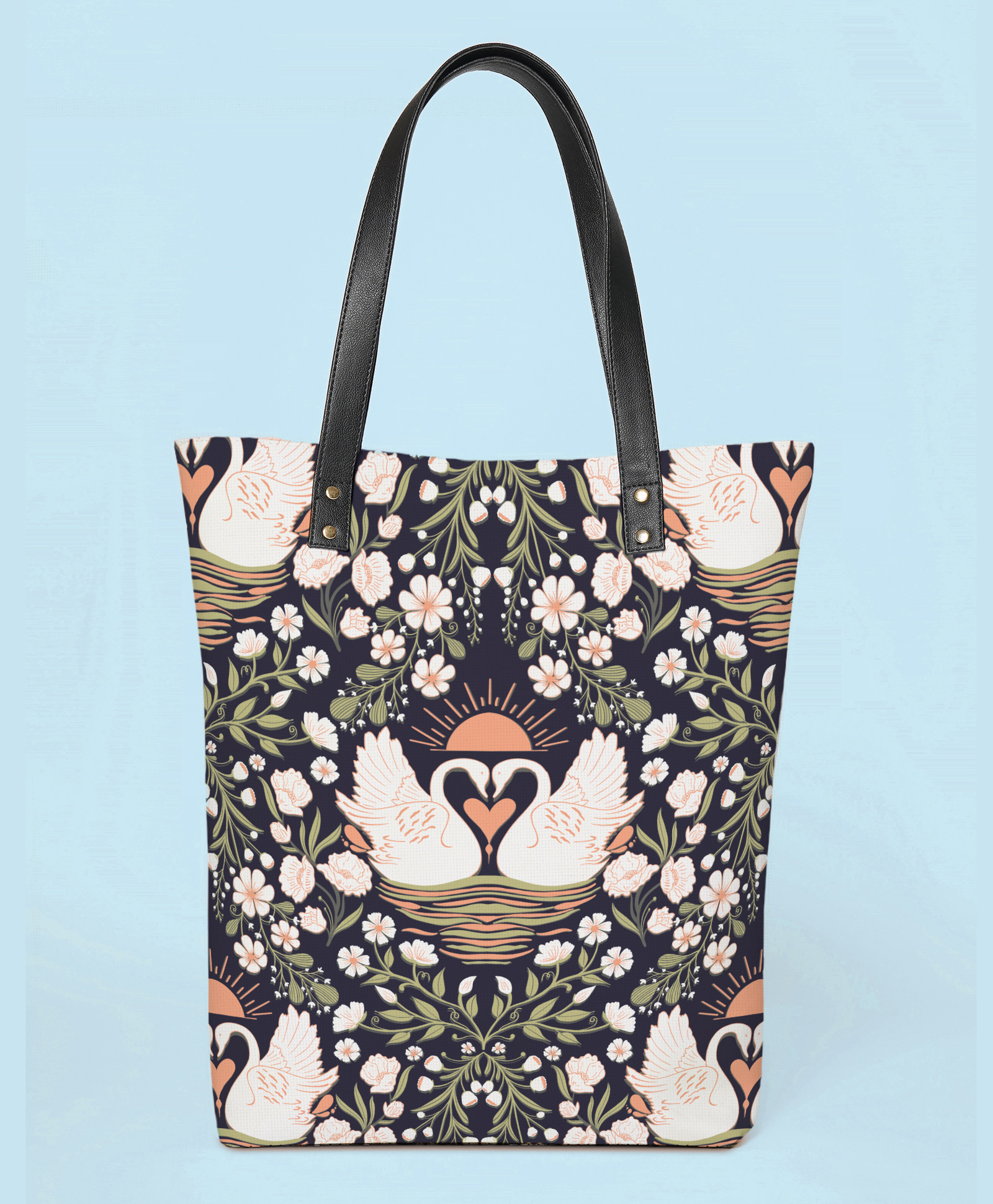 Kalankit Everyday Tote Bags For Women | Printed Designer Tote Bags For Women | Beach Tote Bags | White-image-43