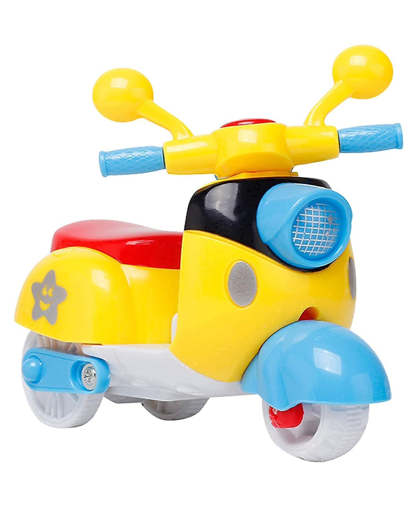 Sanjary Friction Scooter Small Toy for kids -Color & Design May Vary-picture-28