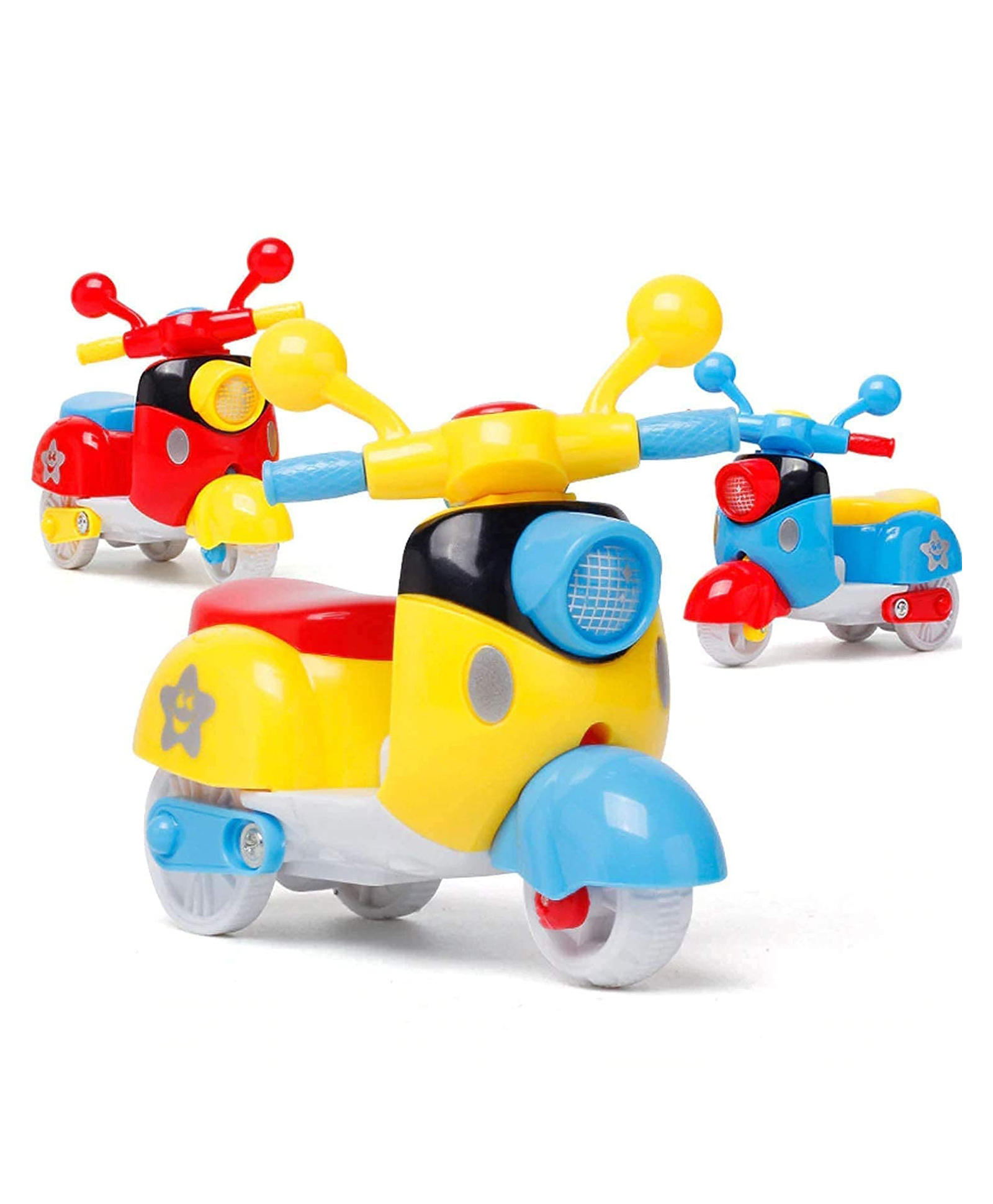 Sanjary Push and go Friction Mini Scooter for Kids -Color & Design May Vary-picture-11
