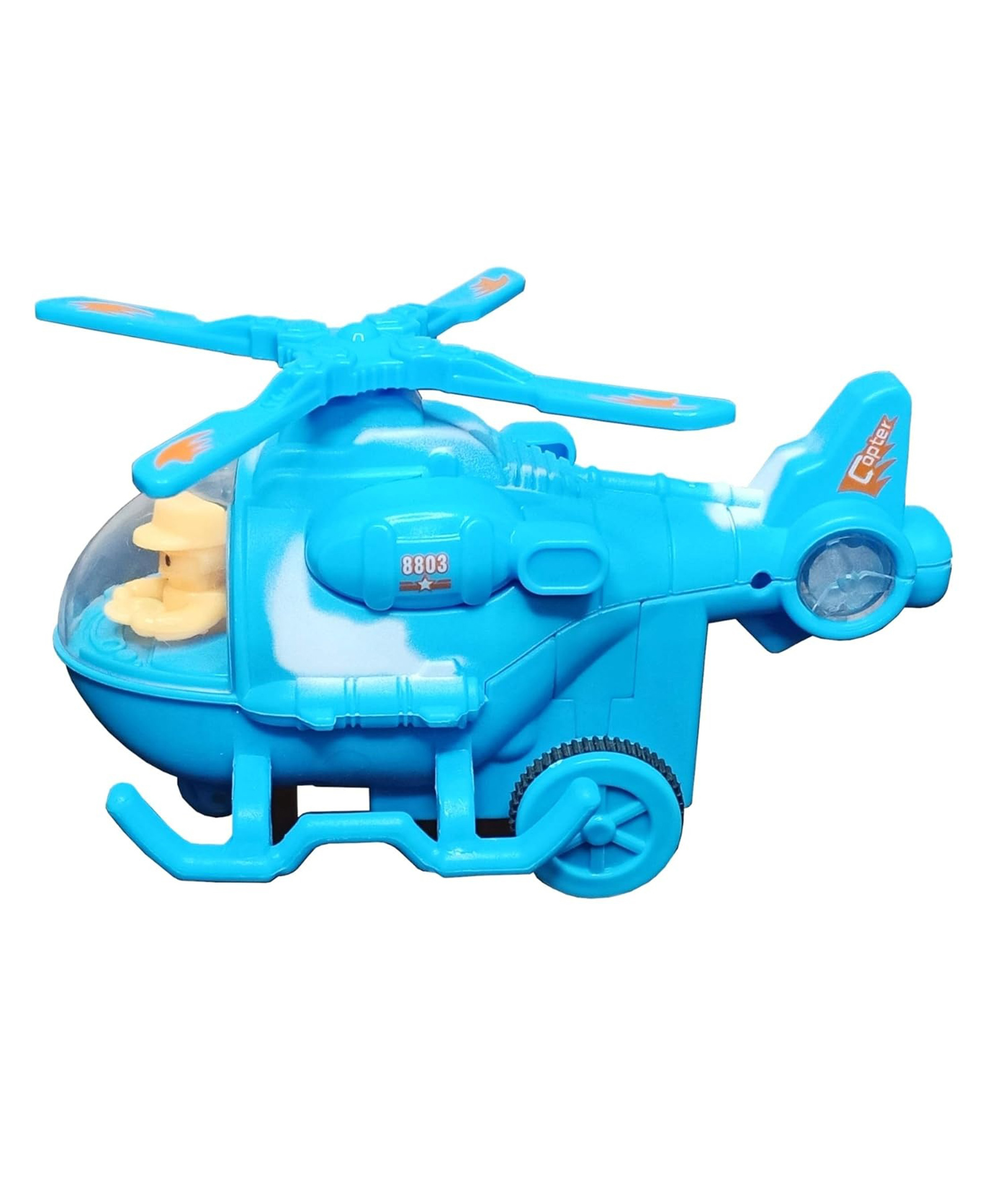 Sanjary Mini Helicopters Friction Powered toy for Kids-Color & Design May Vary-picture-36