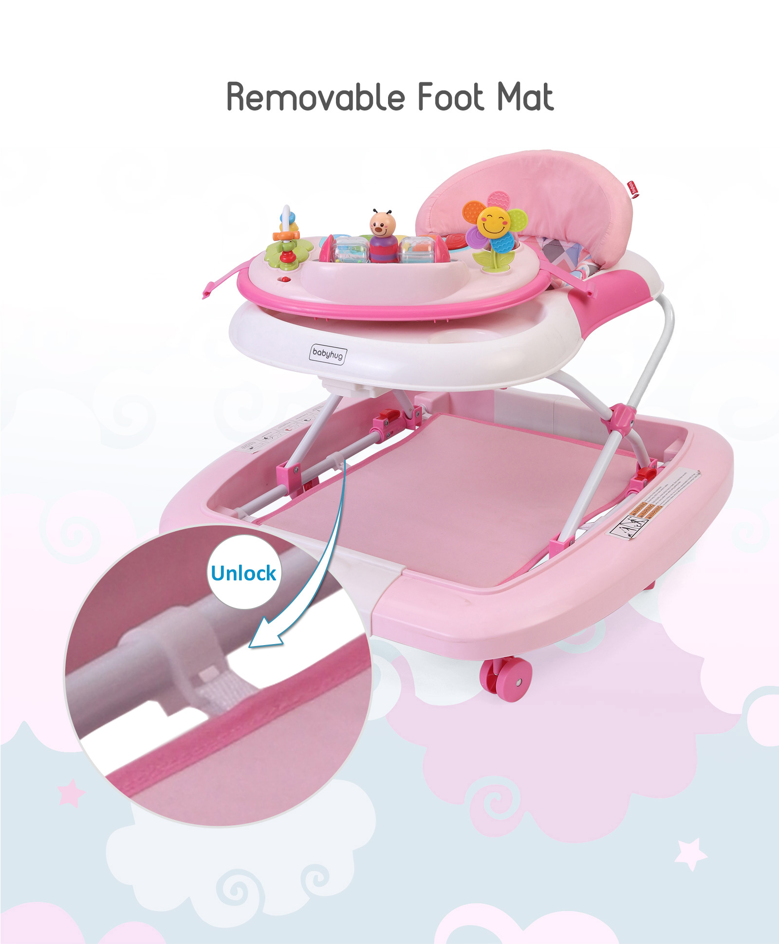 firstcry babyhug walker