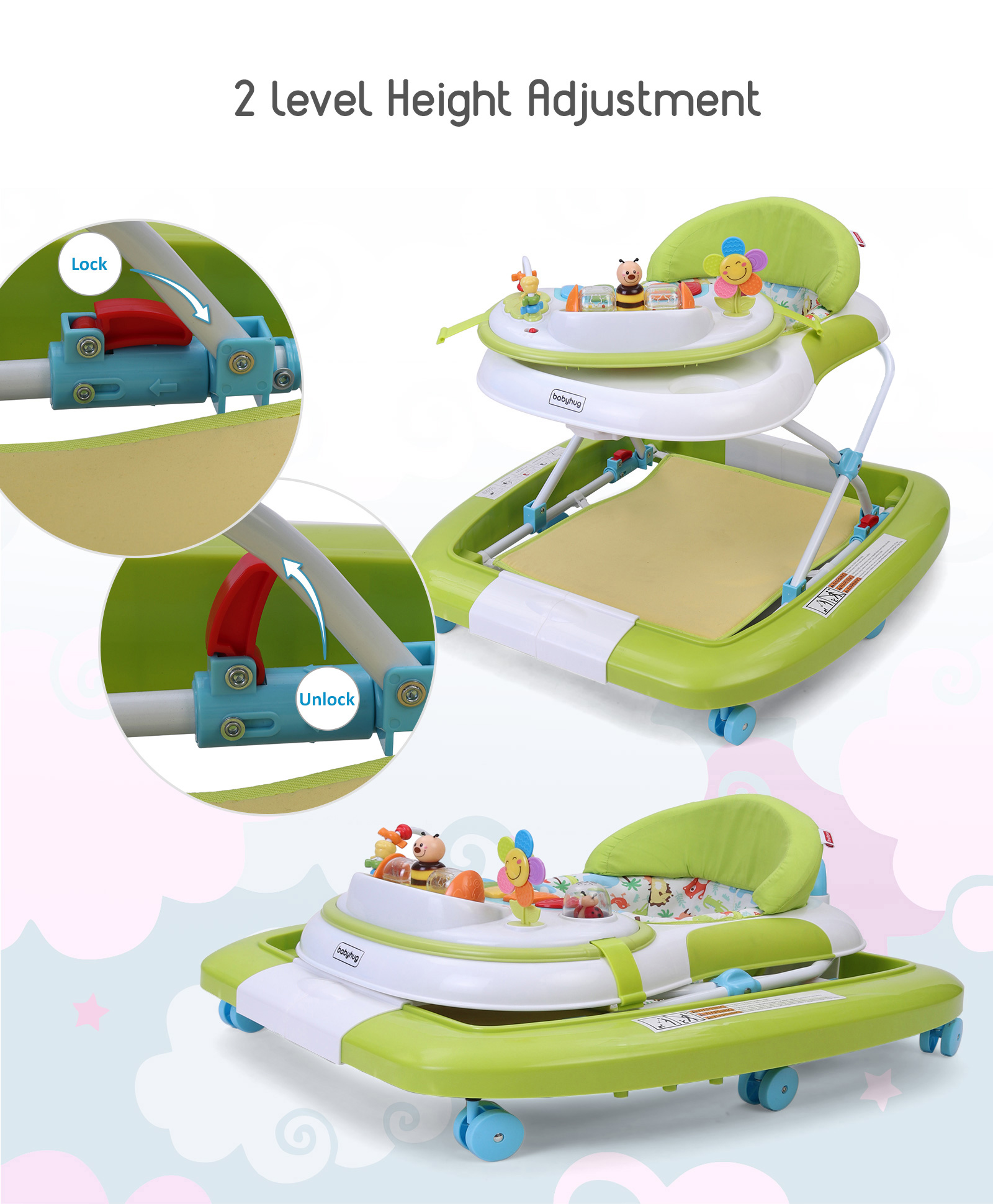 firstcry babyhug walker